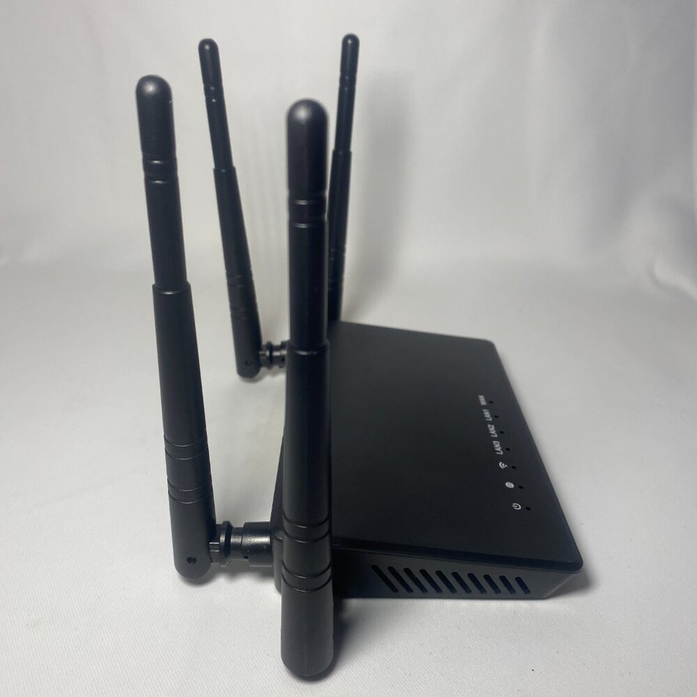High Speed Wall-Through Wireless WiFi Router MK1200 Portable Tested Working EUC - Picture 5 of 9